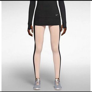 Nike X Pedro Skirted Training Tights Dri Fit Medium pink/ black